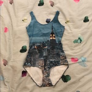 One piece swim suit by Blackmilk